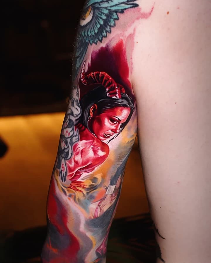 Electric07 Tattoo Wald Michelbach - Alex666 Arbeit 6