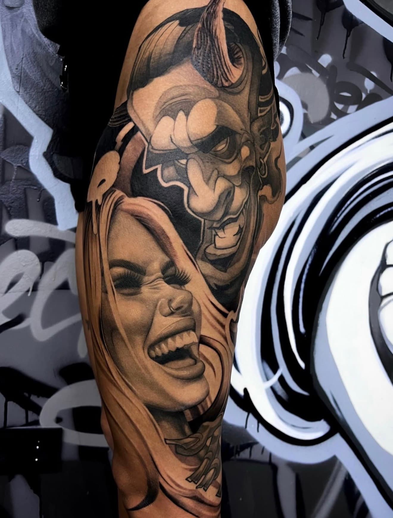 Electric07 Tattoo Wald Michelbach - Paco Sanchez Arbeit 4