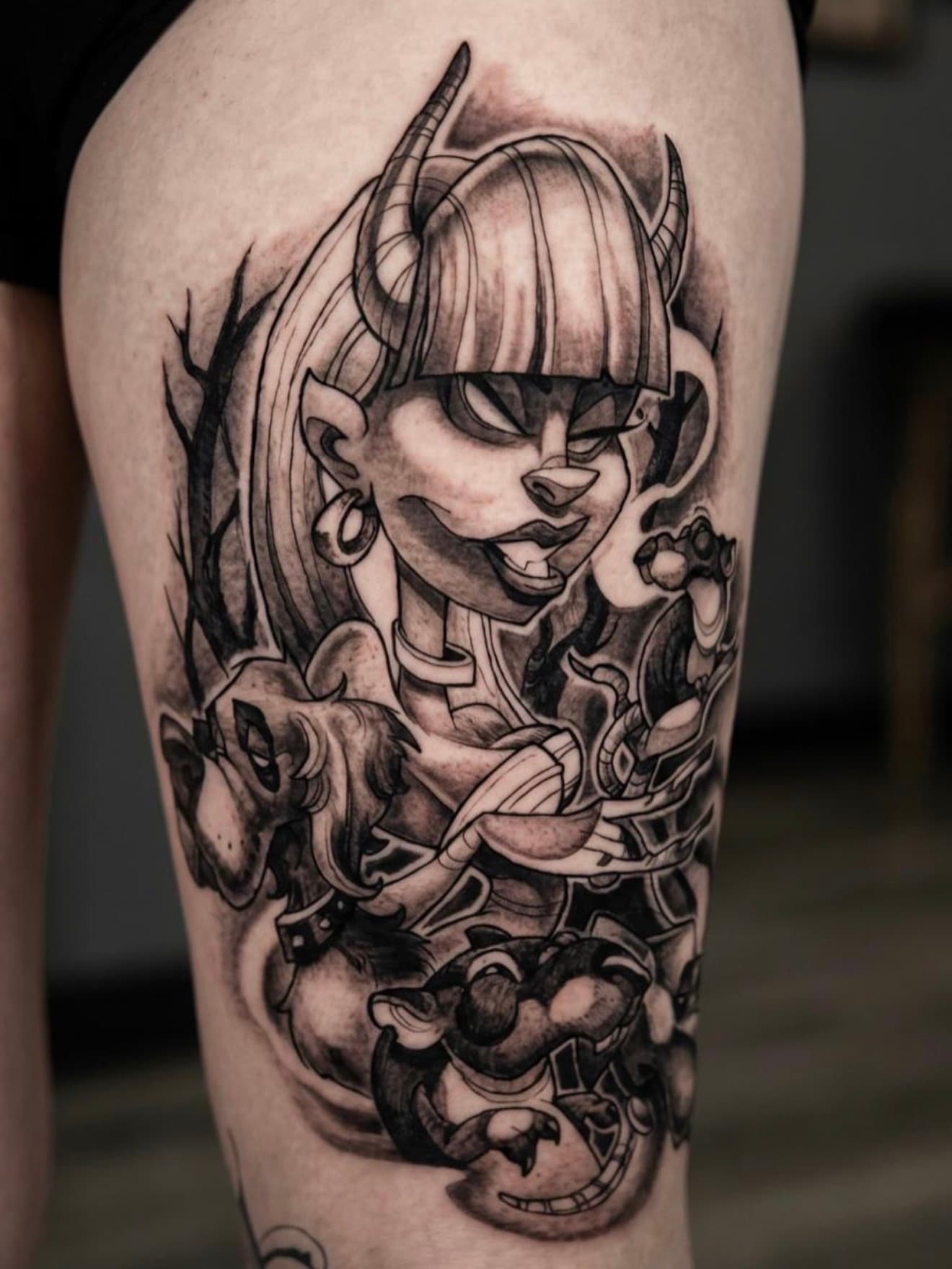 Electric07 Tattoo Wald Michelbach - Paco Sanchez Arbeit 6