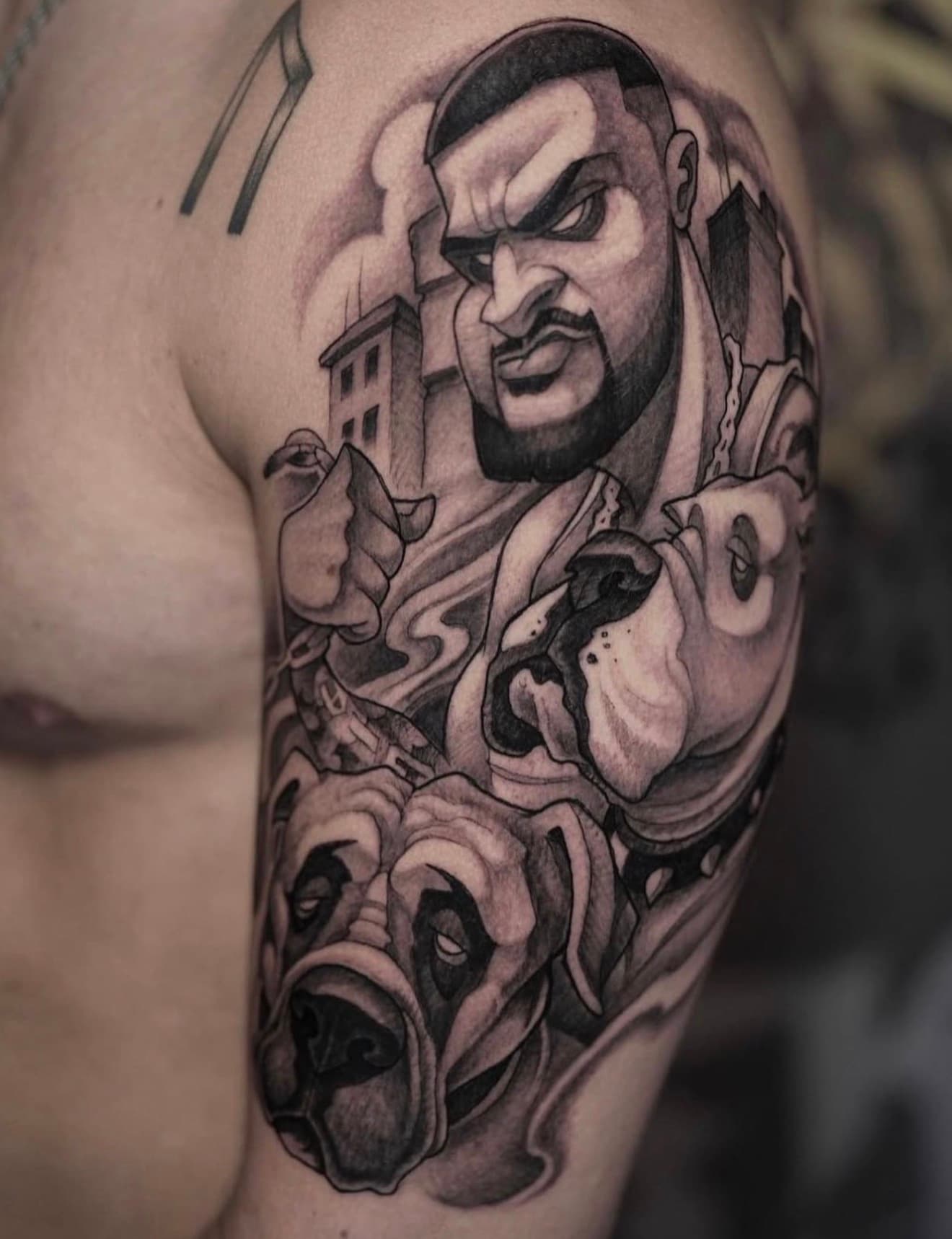 Electric07 Tattoo Wald Michelbach - Paco Sanchez Arbeit 9