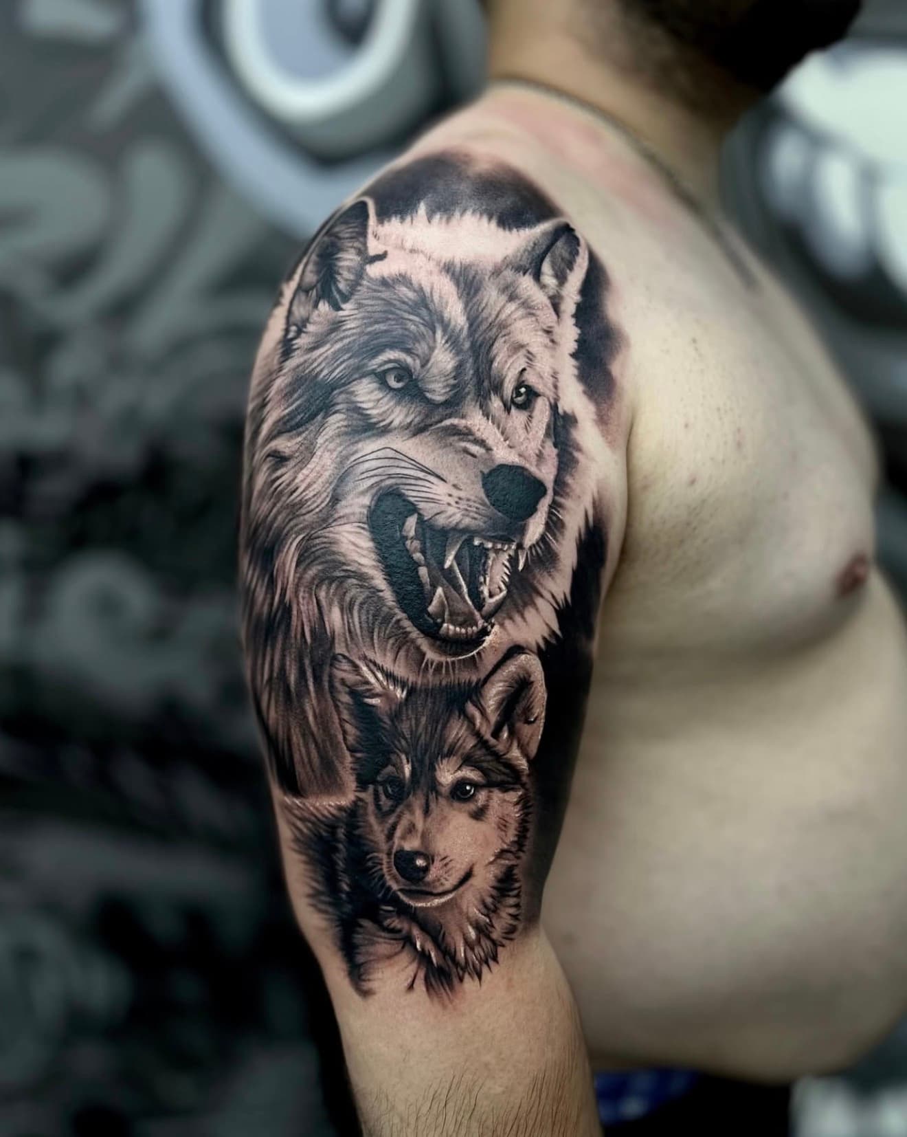 Electric07 Tattoo Wald Michelbach - Valentin Bortos Arbeit 10