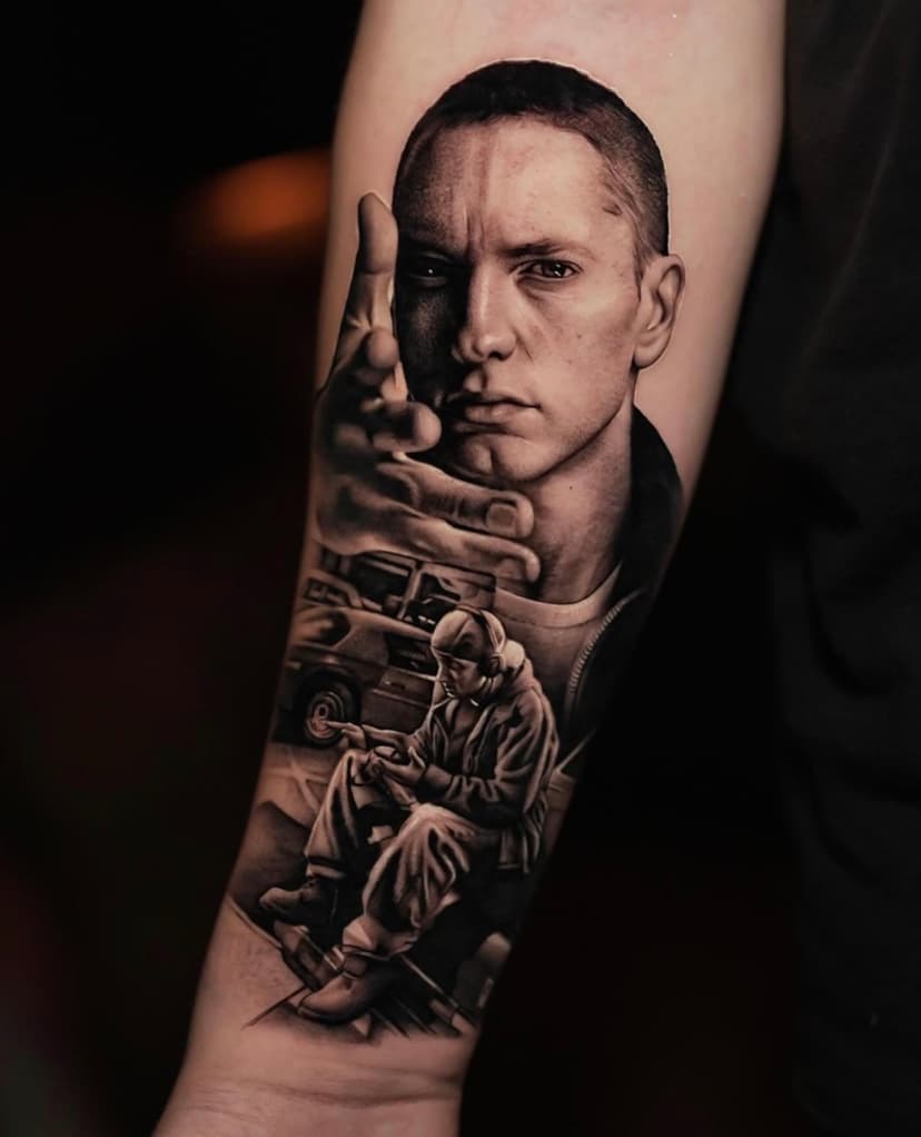 Eminem 8 Mile — Arm Tattoo Idee von Sissy bei Electric07