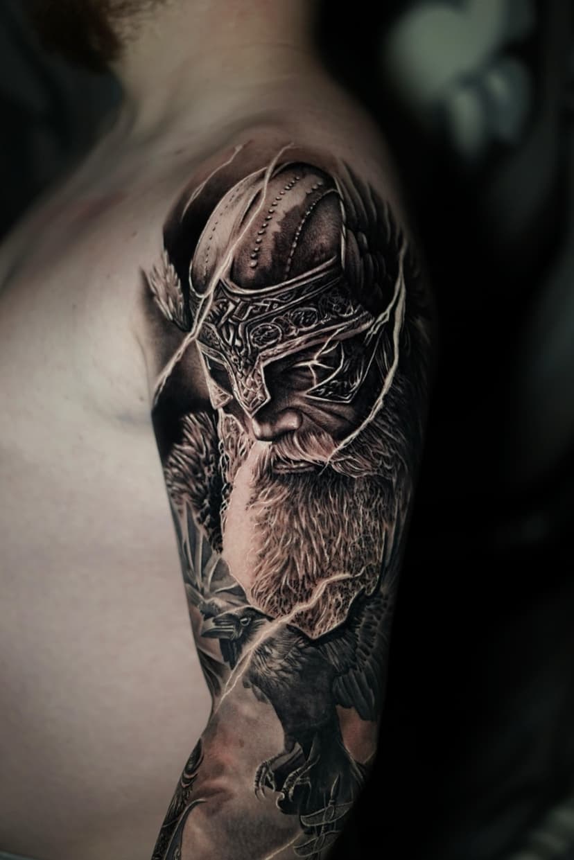 Wikinger Tattoo von Vali